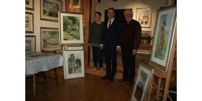 Spotkanie w galerii z posłem Arkadiuszem Mularczykiem